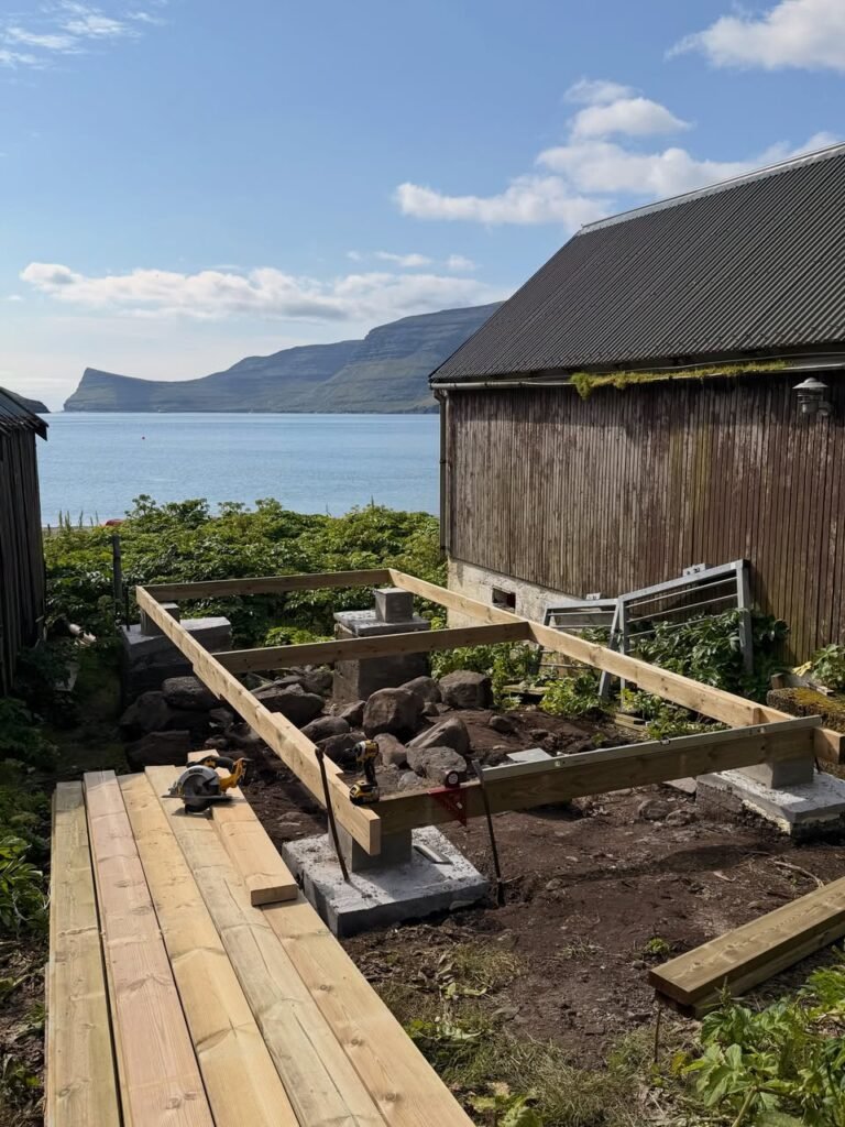 Nýggjur hjallur í staðin fyri gamla (mynd 4)